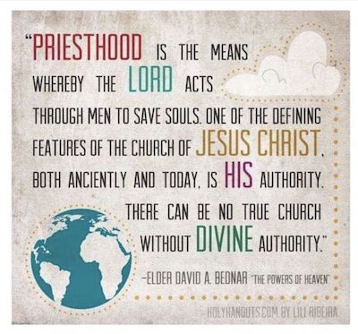 Aaronic Priesthood Quote