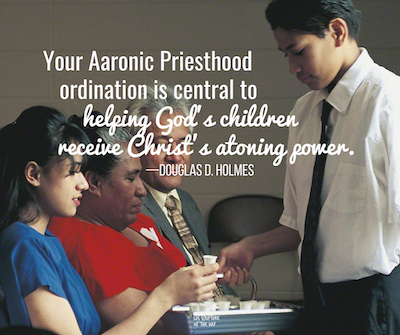 Aaronic Priesthood Quote