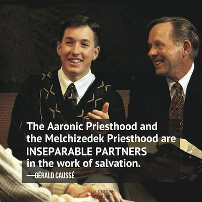 Aaronic Priesthood Quote