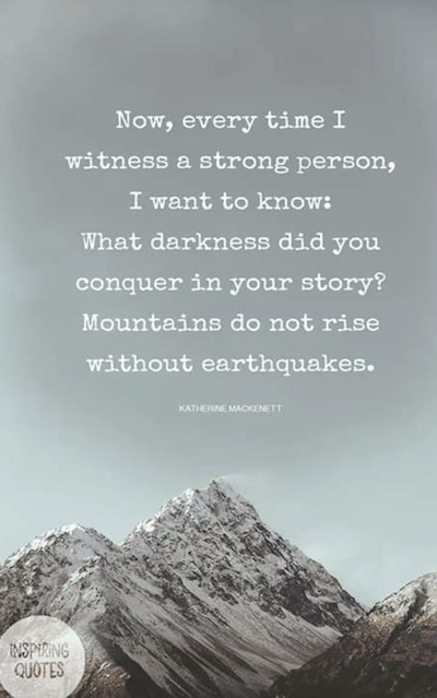 Adversity Darkness Quote