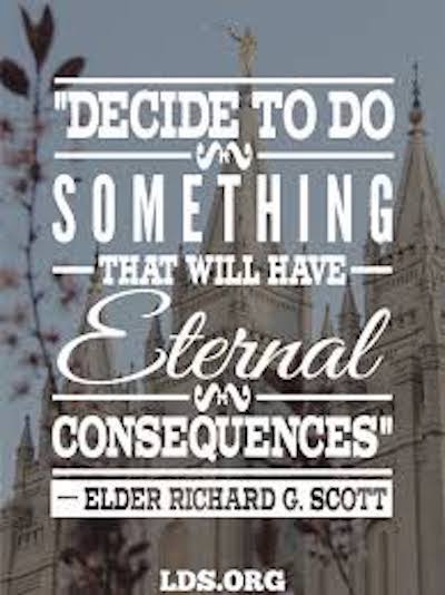 agency quote lds