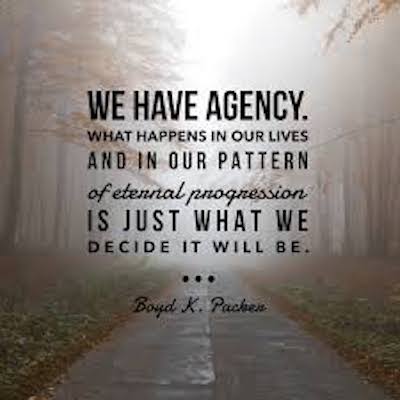 agency quote lds