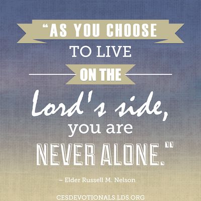 agency quote lds