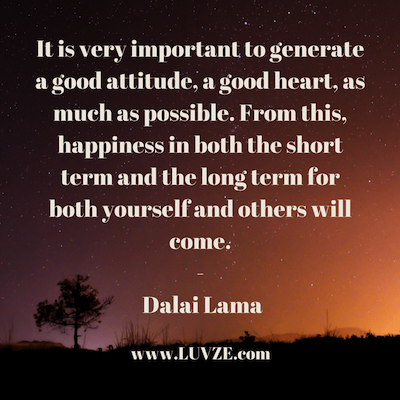Attitude Dalai Lama