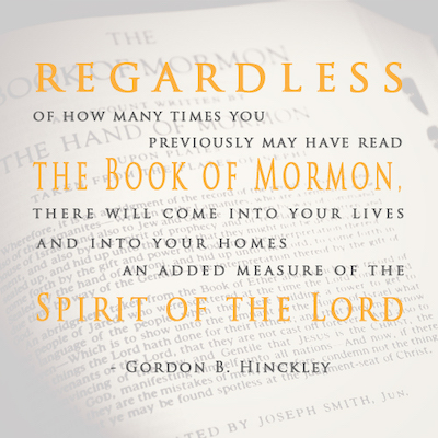 Book Of Mormon Quote