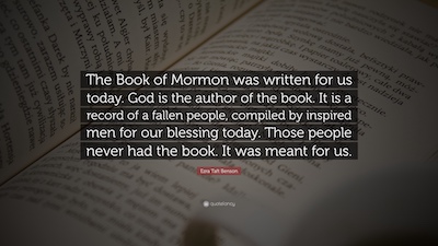 Book Of Mormon Quote