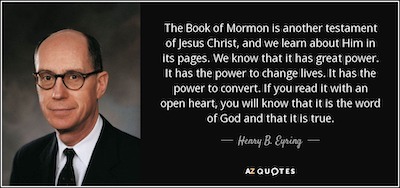 Book Of Mormon Quote