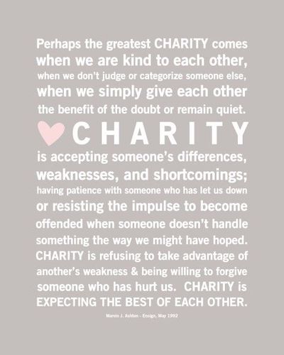 Charity Quote