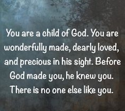 Child of God Quote