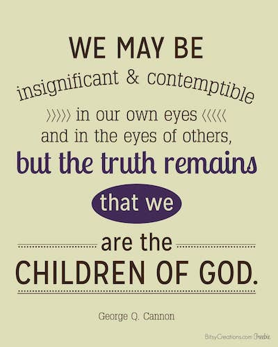 Child Of God Quote