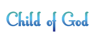 Child of God Blue Words