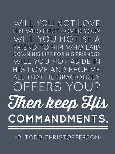 Commandment Quote