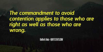 Commandment Quote