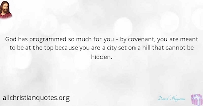 Covenant Quote