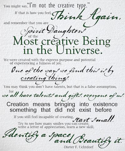 Creation Quote