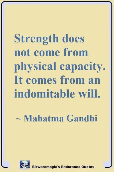 Endurance Quote