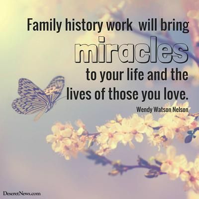 family history quote wendy watson nelson