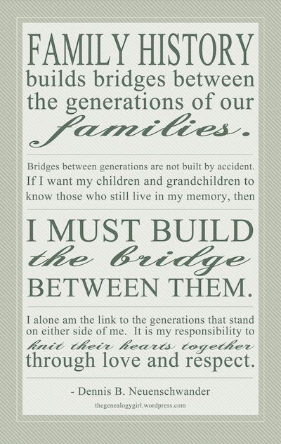 Family History Quote