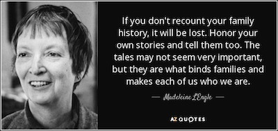 Family History Quote