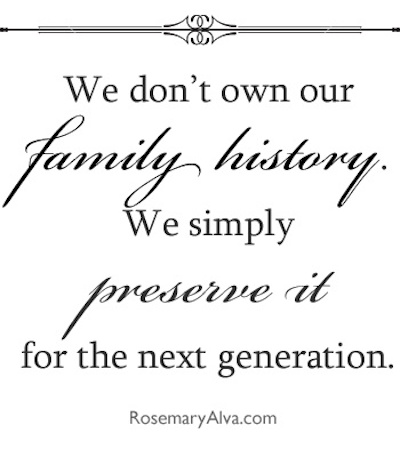 Family History Quote
