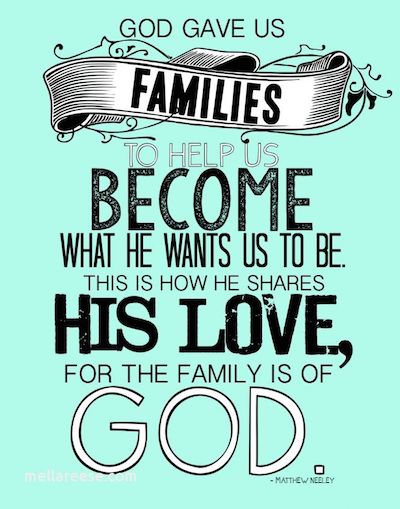 Family Home Evening Quote