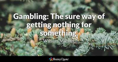 Gambling Quote