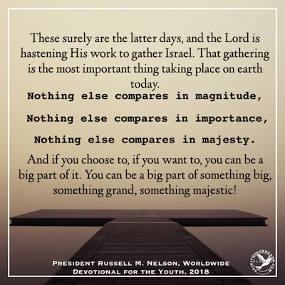 gathering of israel quote