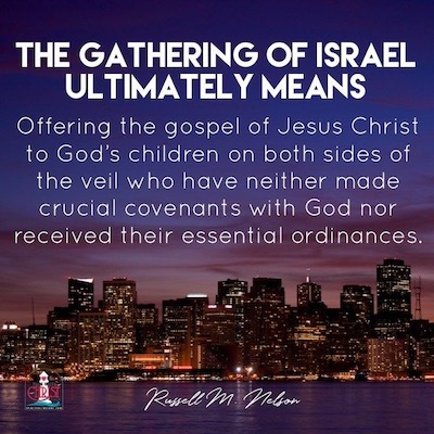 gathering of israel quote