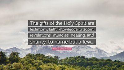 Gifts Of The Spirit Quote