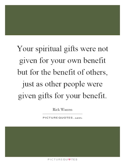 Gifts Of The Spirit Quote