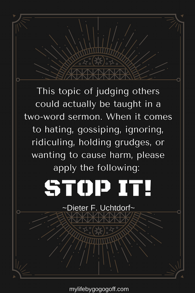 Judging Quotes