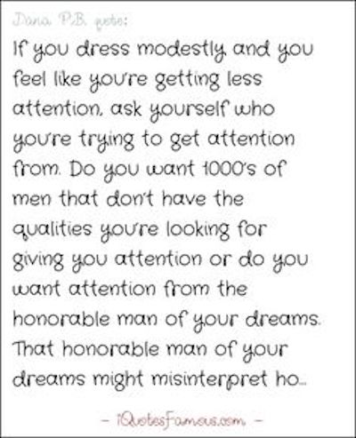 modesty quotes