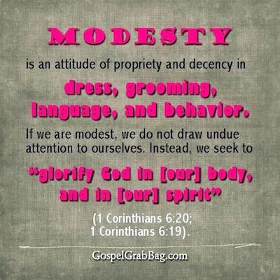 modesty quotes