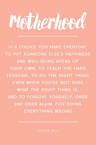 Motherhood Quote