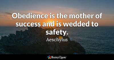 Obedience Quote