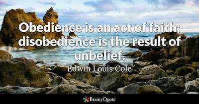 Obedience Quote