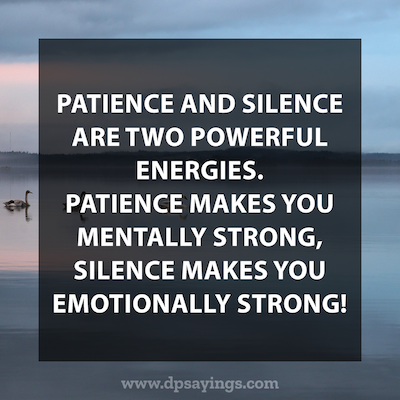 Patience Quote