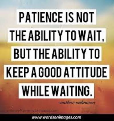 Patience Quote