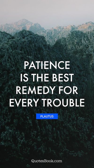 Patience Quote