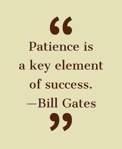 Patience Quote