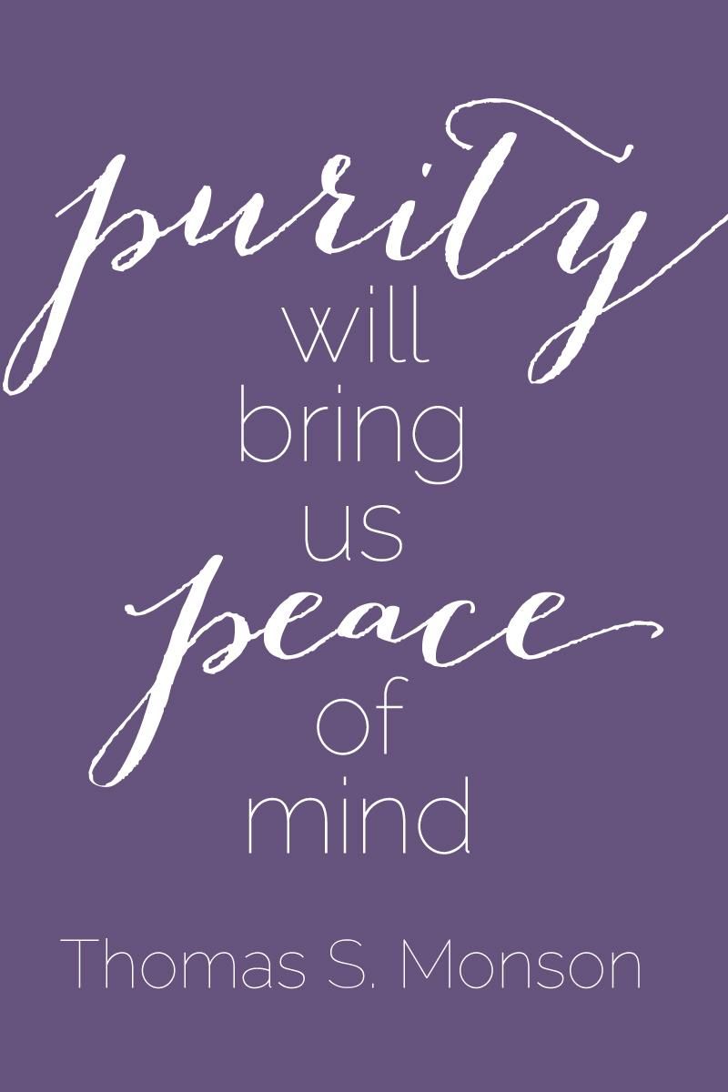 Personal Purity Quote