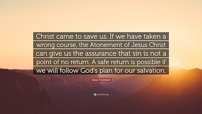 Plan Of Salvation Quote