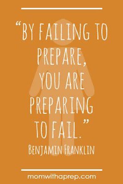 Preparedness Quote