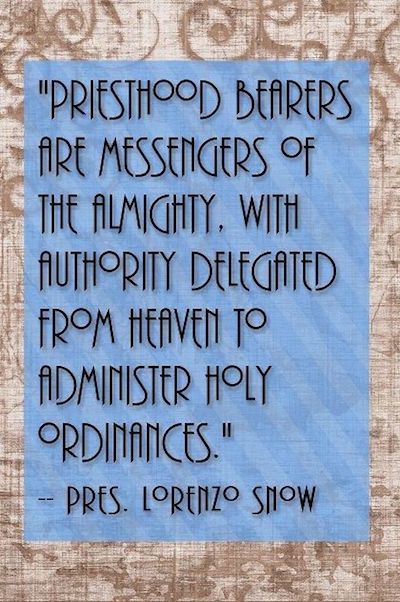 Priesthood quote