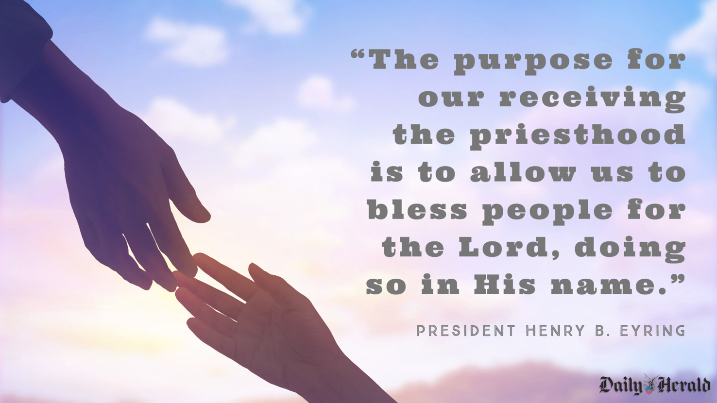 Priesthood quote