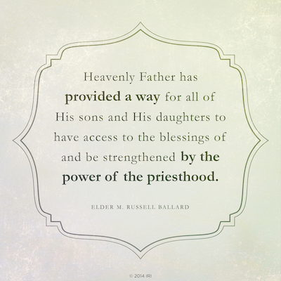 Priesthood quote