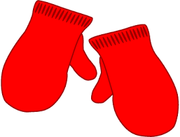 red mittens