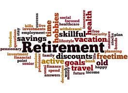 retirement words