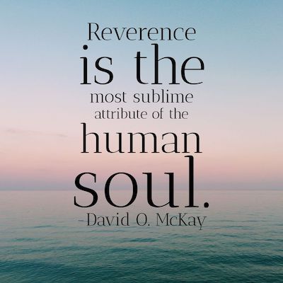 Reverence Quote