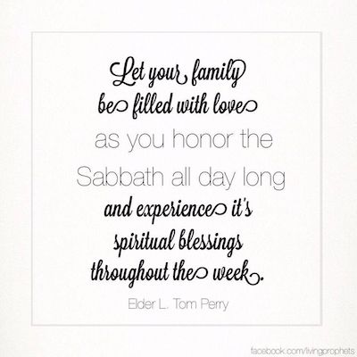 Sabbath Quote